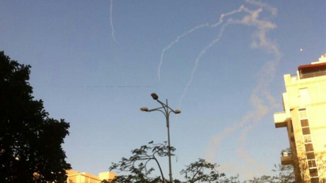 יירוט רקטה הבוקר בשמי אילת יירוט רקטה הבוקר בשמי אילת