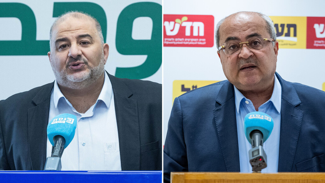 אחמד טיבי ומנסור עבאס