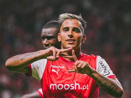 בראגה הצליחה לכבוש פעמיים (באדיבות מכבי פ“ת)