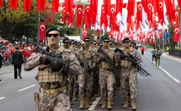 כוחות מיוחדים של צבא טורקיה (צילום: YASIN AKGUL/AFP via Getty Images)