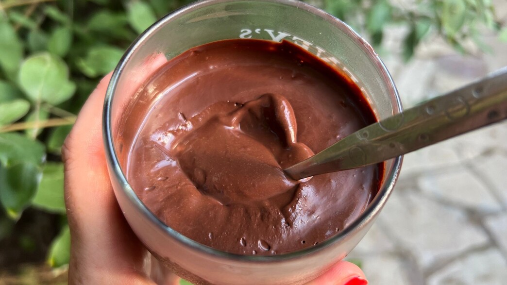 פודינג שוקולד הפתעה