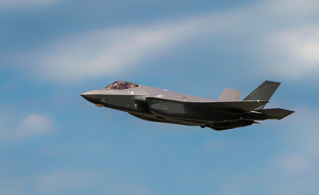 מטוס F-35 של חיל האוויר האמריקאי (צילום: Shutterstock)