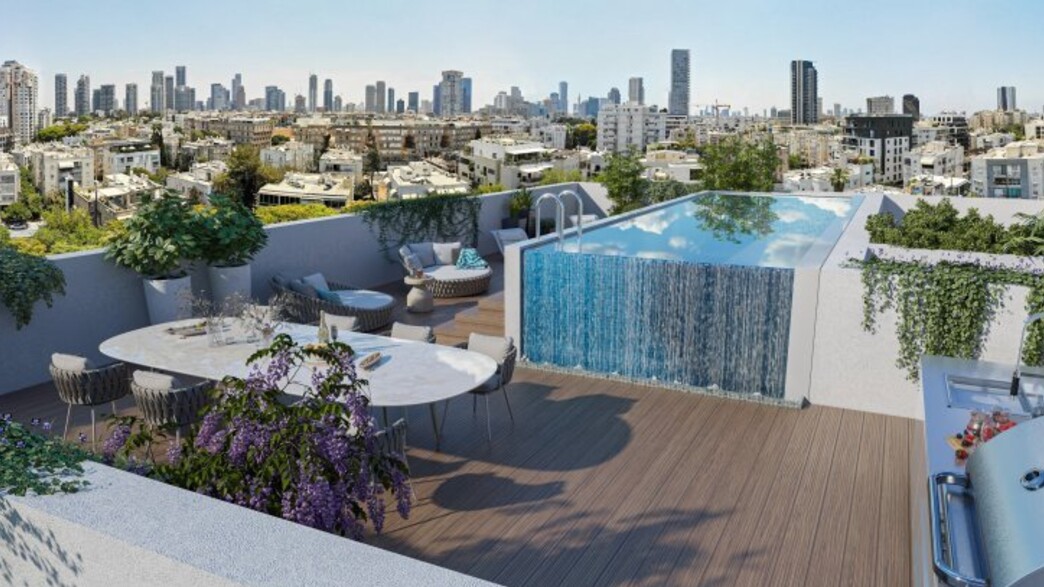 הדמיית גג הפנטהאוז בבילטמור 12 הדמיית גג הפנטהאוז בבילטמור 12