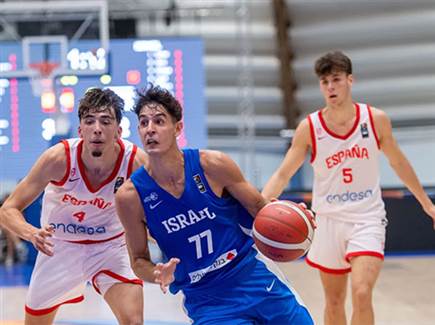 משחק מדהים של בן שרף (FIBA) (צילום: ספורט 5)