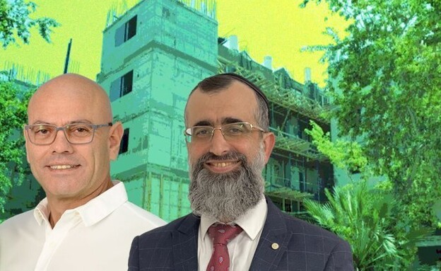 רפי אלמליח ונתן אלנתן  (צילום: אביגיל מתתוב, לעמ)