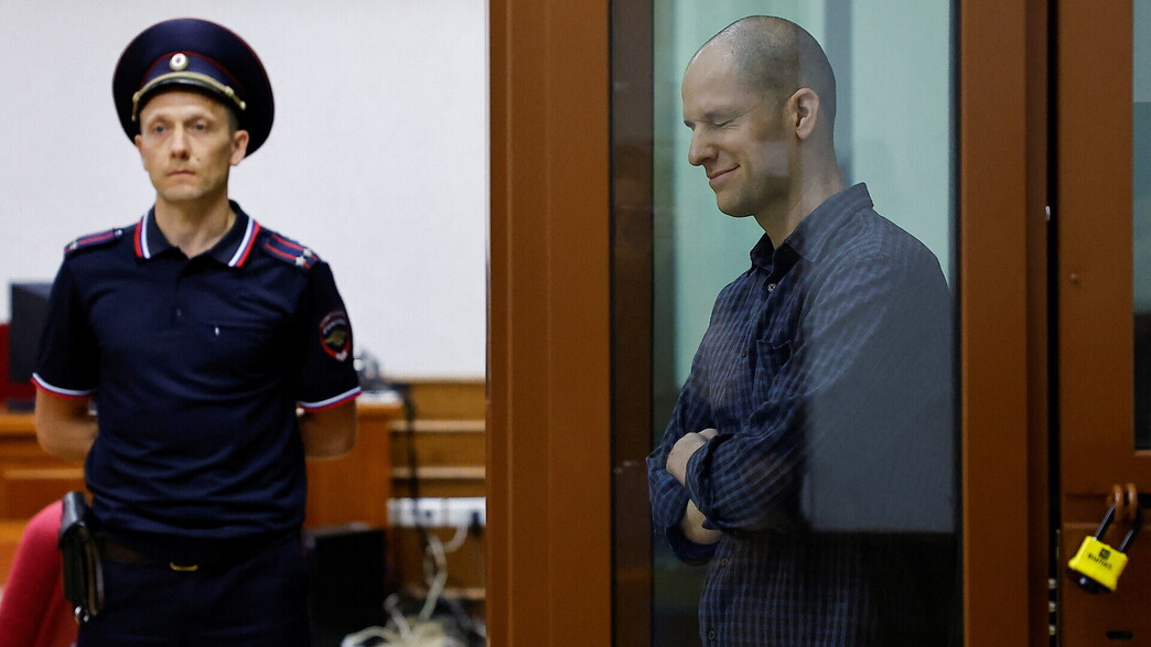 העיתונאי האמריקני איוואן גרשקוביץ ברוסיה