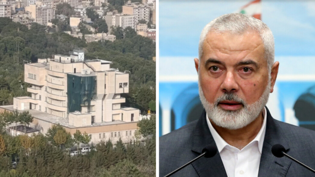 המבנה בו חוסל איסמאעיל הנייה