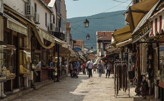 שוק סקופיה מקדוניה הצפונית (צילום: capa55, shutterstock)