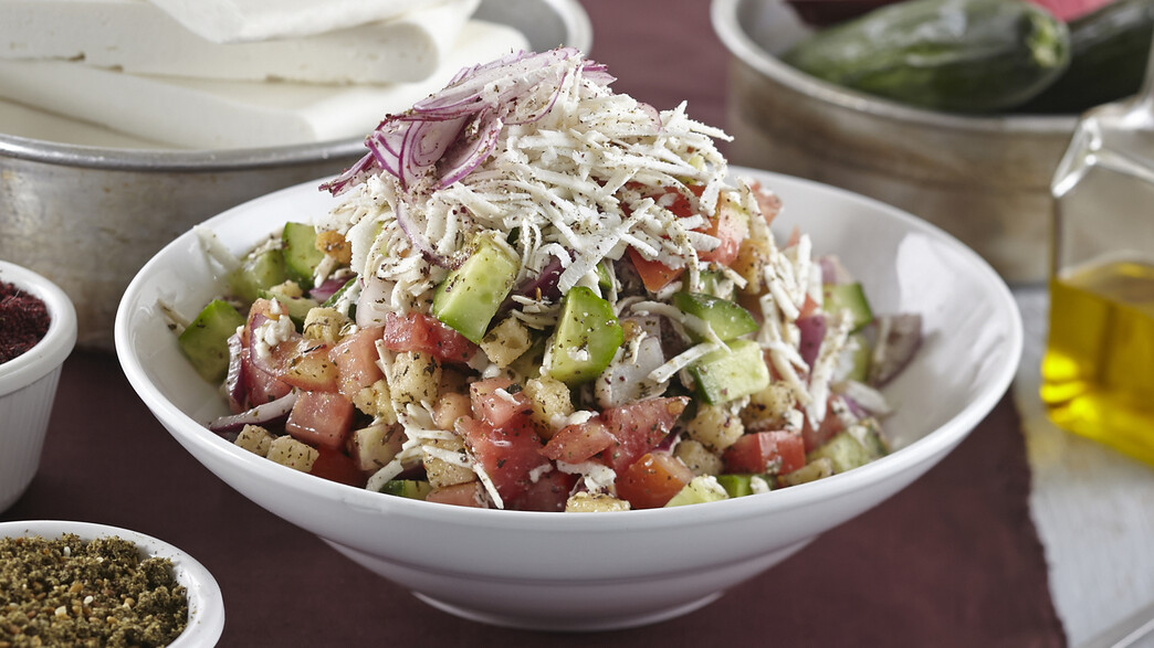 סלט פאטוש, חג' כחיל סלט פאטוש, חג' כחיל