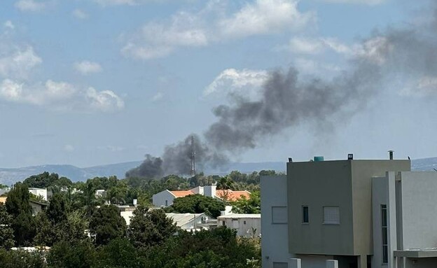 נפילה בבוסתן הגליל (צילום: יאיר טוויטו)