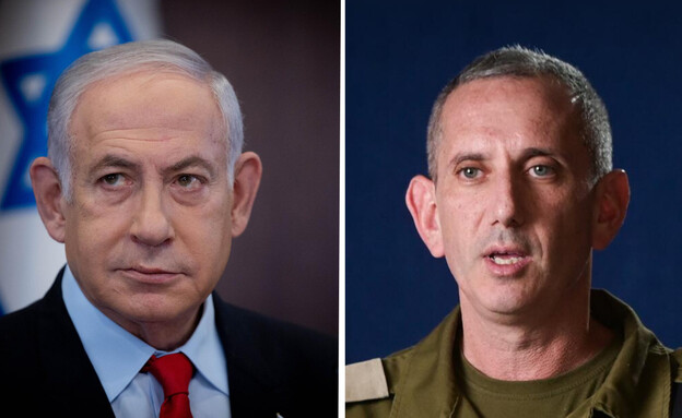 דניאל הגרי, בנימין נתניהו (צילום: אבשלום ששוני וחיים גולדברג, פלאש 90)
