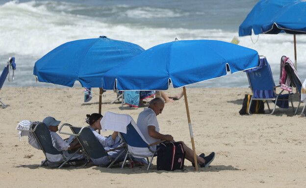 ג'ו ביידן נופש בים (צילום: SAMUEL CORUM/AFP via Getty Images)