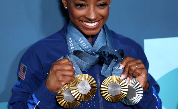 סימון ביילס (צילום: FRANCK FIFE, getty images)