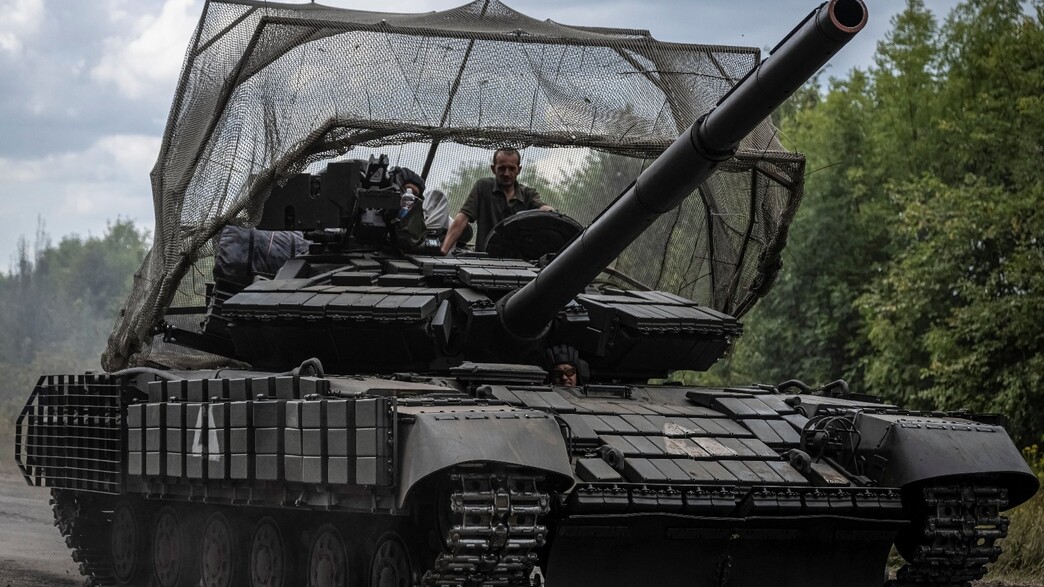 כוחות צבא אוקראינה בלחימה סמוך לגבול עם רוסיה