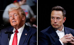 אילון מאסק, דונלד טראמפ (צילום: רויטרס)