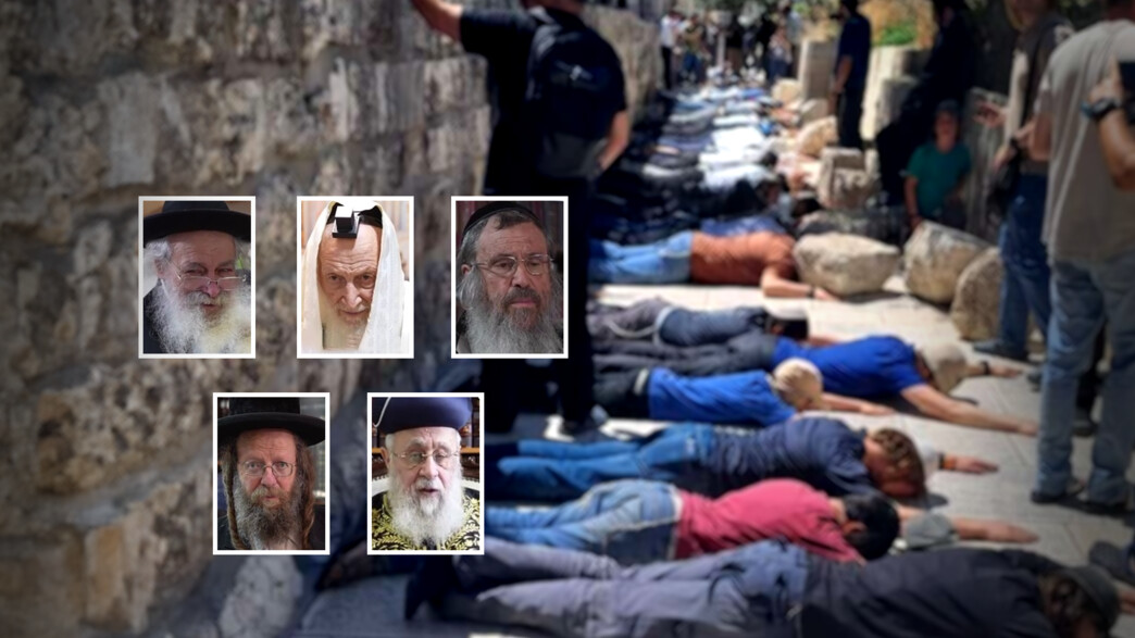 גדולי התורה קוראים ליהודים שלא לעלות להר הבית גדולי התורה קוראים ליהודים שלא לעלות להר הבית