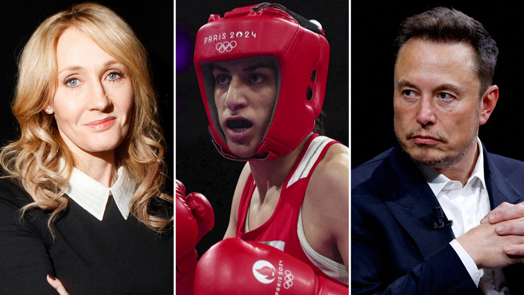 אילון מאסק, אימאן חליף וג'יי קיי רולינג