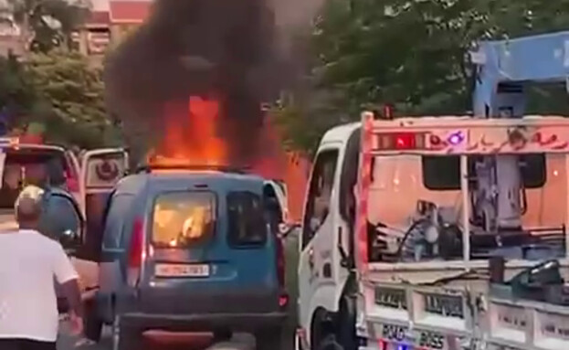 רכב הותקף בדיר קאנון שבדרום לבנון