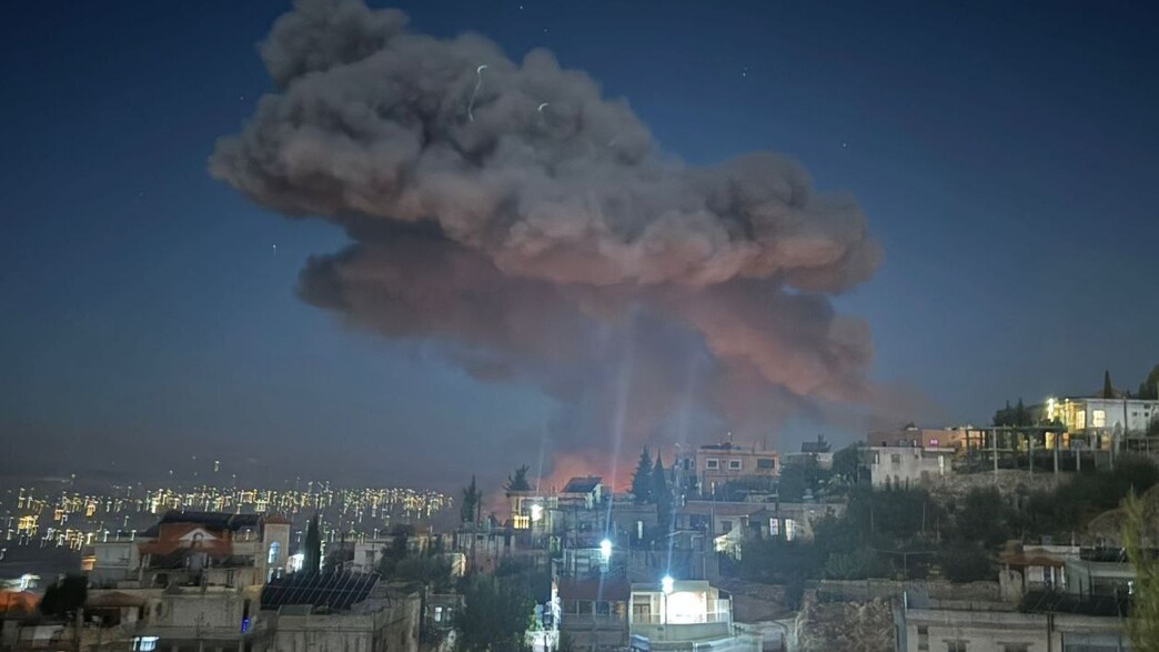 המוקד שהותקף בעומק לבנון