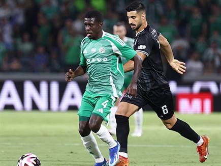 הירוקים יורדים עם שלוש נקודות (צילום: דני מרון)