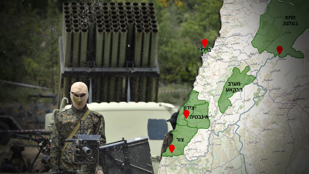 מפת החימושים של חיזבאללה מפת החימושים של חיזבאללה