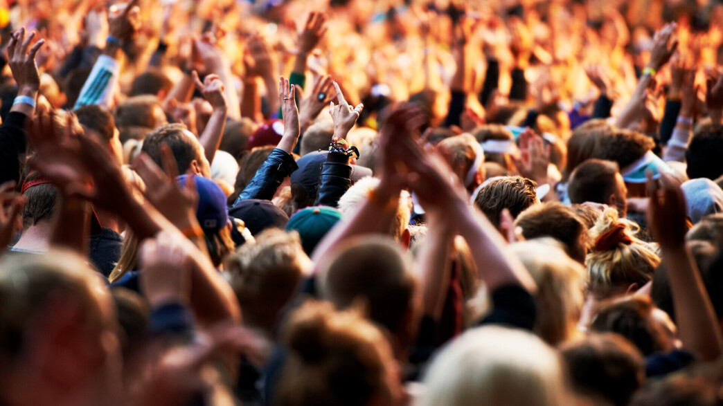 קהל בהופעה - אילוסטרציה