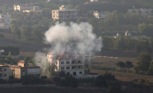 מתקפת המנע בלבנון (צילום: reuters)