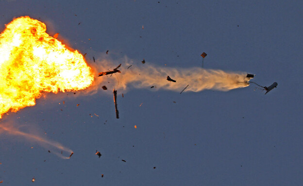 התיעוד משמי הצפון (צילום: JALAA MAREY/AFP via Getty Images)