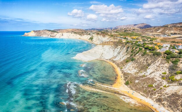 סיציליה סקאלה די טורקי איטליה (צילום: Balate.Dorin, shutterstock)