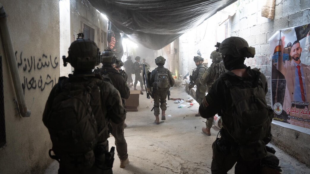 כוחות הביטחון פועלים במרחב ג׳נין