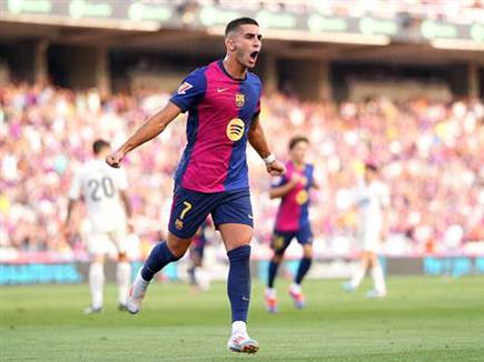 ופראן טורס חתם את ההתעללות בבירת קטאלוניה (GETTY)