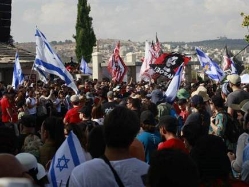 הלוויתו של הרש גולדברג (באדיבות הפועל ירושלים בכדורגל) (צילום: ספורט 5)