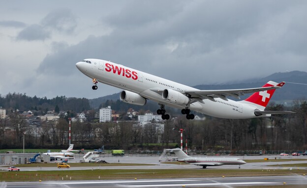 A330 סוויס איירליינס (צילום: Robert Buchel, shutterstock)