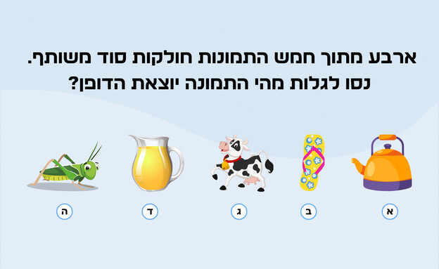 חידת המילים יוצאות הדופן (איור: הפרופסור הלא המפוזר)