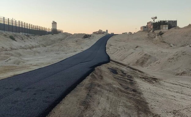 הרחבת ציר פילדלפי (צילום: לפי סעיף 27 א')