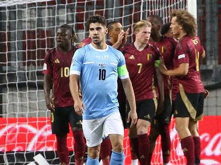 בלגיה השתלטה על המשחק (צילום: אודי ציטיאט)