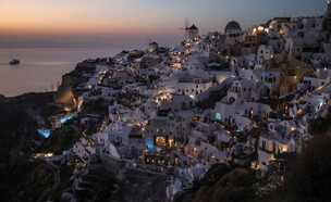 סנטוריני, יוון (צילום: רויטרס)