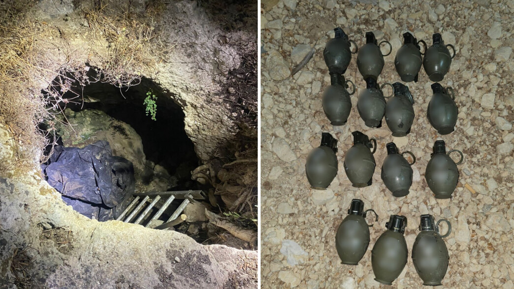 משטרה איתר אמל"ח בצפון ודרום הארץ משטרה איתר אמל"ח בצפון ודרום הארץ