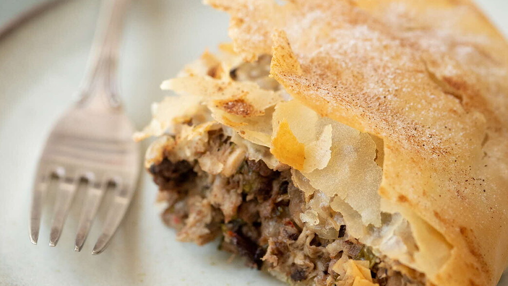 פסטייה במילוי עוף וטלה 