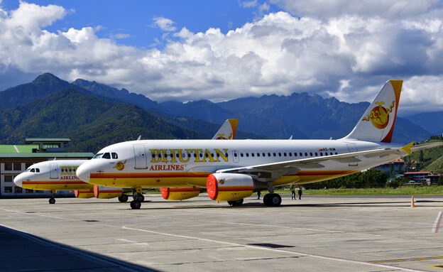 Paro International Airport (צילום: getty images)