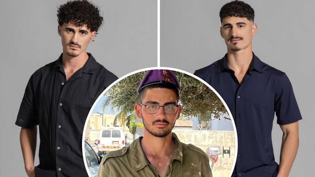 נועם מדר, ברק מדר, עמית באכרי (צילום: דובר צה"ל | רן יחזקאל)