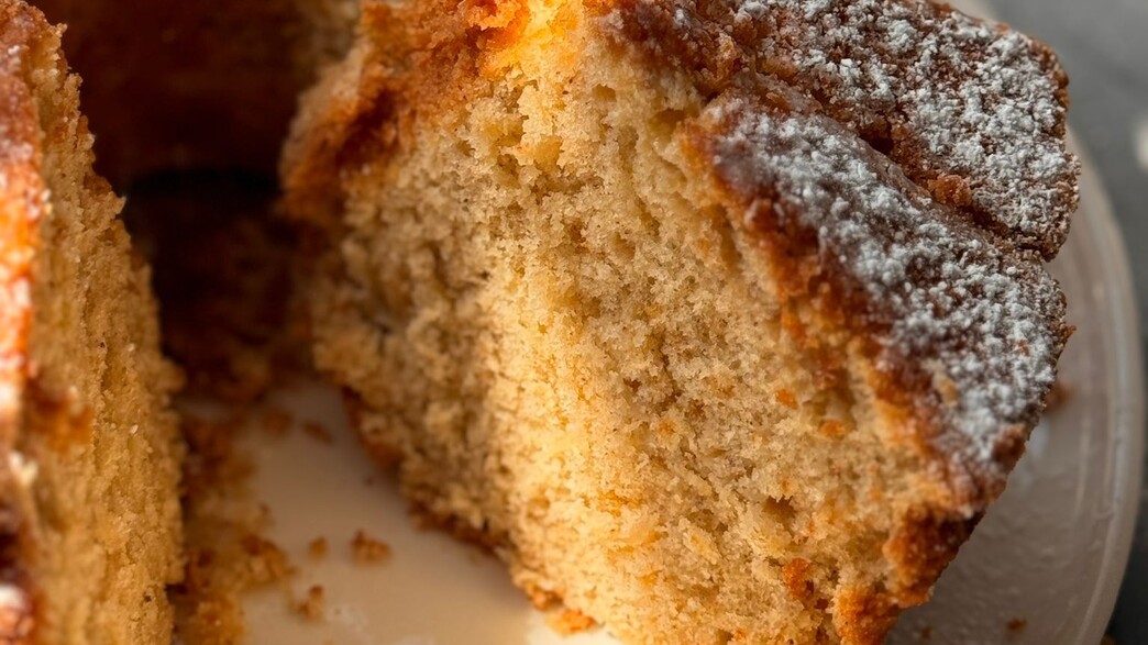 טורט תפוחים וקינמון 