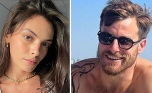 יפתח רמון על הזוגיות עם מאי תגר (צילום: מתוך: עמודי האינסטגרם של יפתח רמון ומאי תגר)