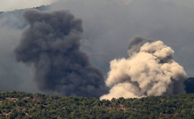 לבנון תחת אש (צילום: RABIH DAHER/AFP via Getty Images)