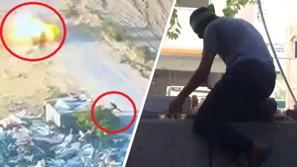ההשתלטויות והחיסול (צילום: תיעוד חמאס | דובר צה"ל)