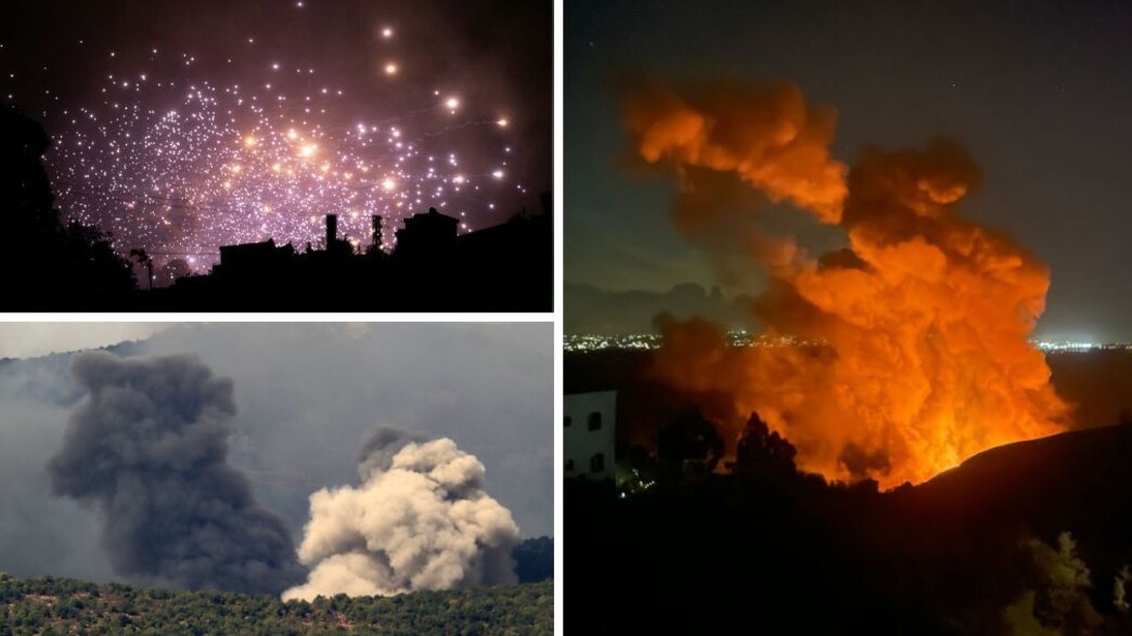 לבנון תחת אש (צילום: RABIH DAHER/AMMAR AMMAR/AFP via Getty Images)