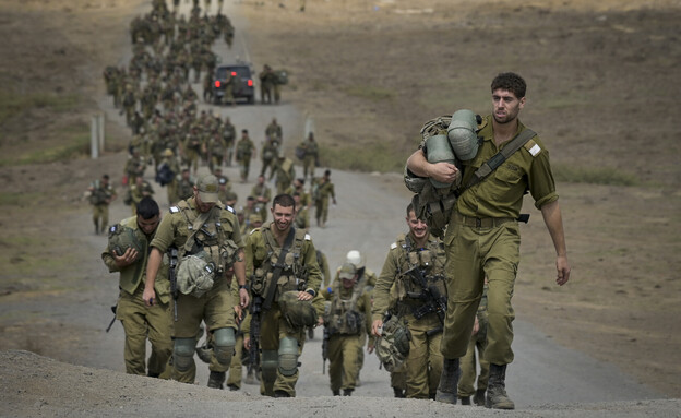 אימון לוחמי צה"ל ברמת הגולן (צילום: מיכאל גלעדי, פלאש 90)