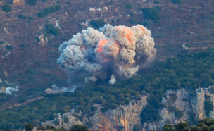 לבנון תחת אש (צילום: RABIH DAHER/AFP via Getty Images)