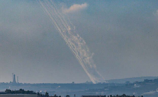 שיגורים בצפון (צילום: דוד כהן, פלאש 90)