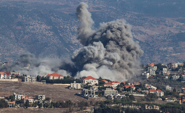 הזירה בביירות, צבא לבנון (צילום: AFP)